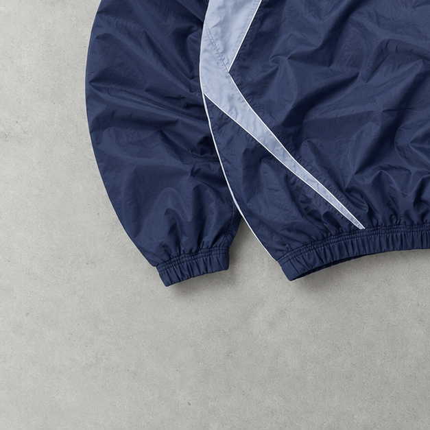 Vintage Nike Track Jacket Navy/White Rare (M)