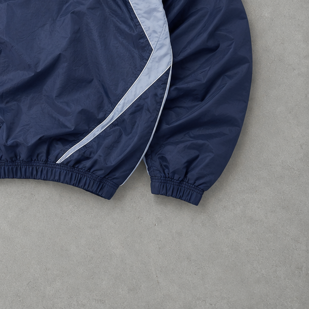 Vintage Nike Track Jacket Navy/White Rare (M)