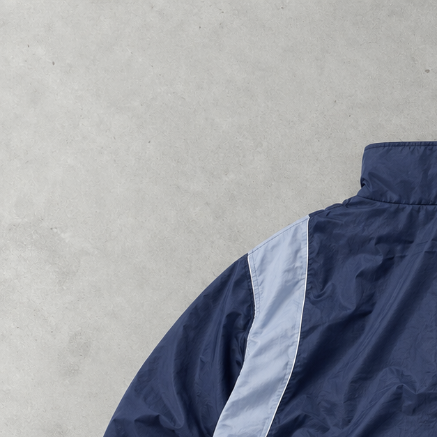 Vintage Nike Track Jacket Navy/White Rare (M)