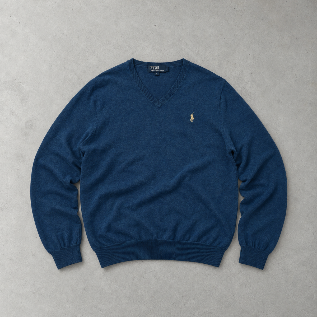Polo Ralph Lauren Sweater Blau Rare (L)