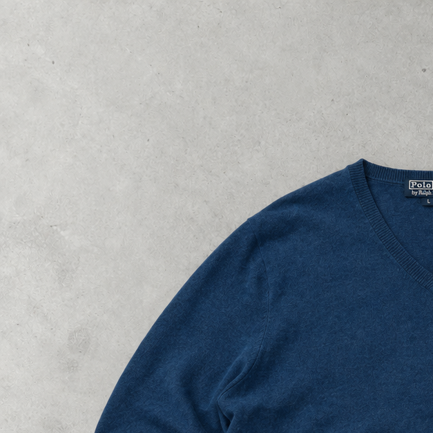 Polo Ralph Lauren Sweater Blau Rare (L)
