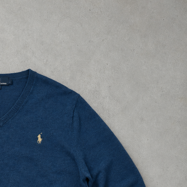 Polo Ralph Lauren Sweater Blau Rare (L)