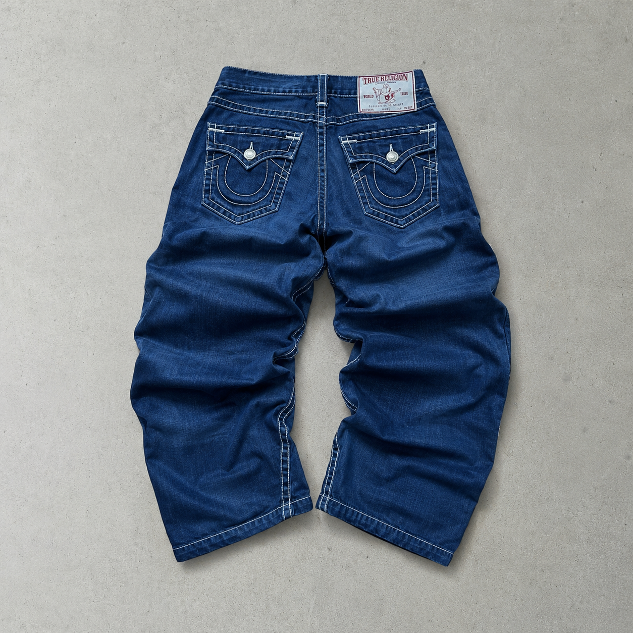 2006 True Religion Jeans Blau, Marineblau Rare (M)