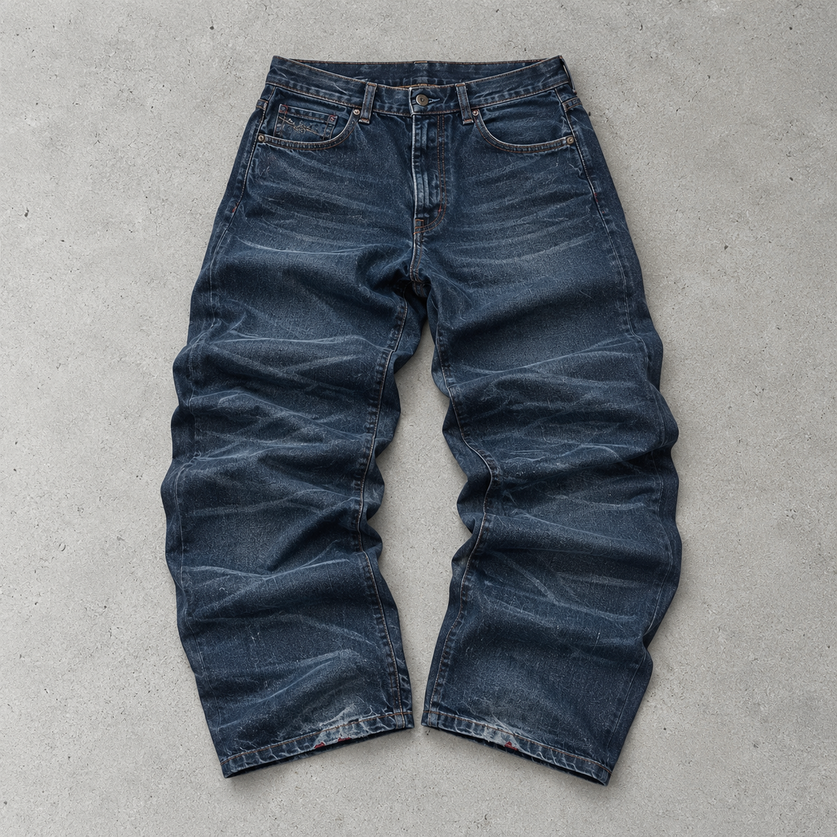 True Religion Baggy Jeans Navy Rare (W33 | DE 48)