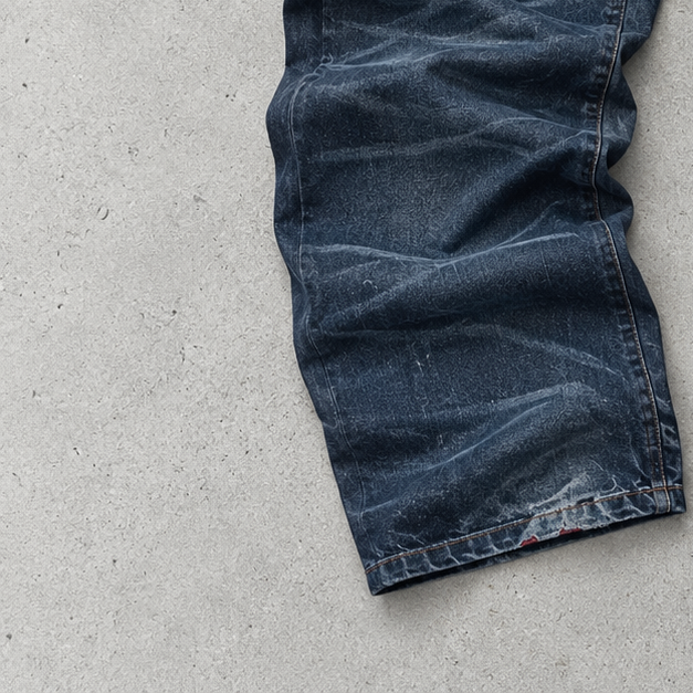 True Religion Baggy Jeans Navy Rare (W33 | DE 48)