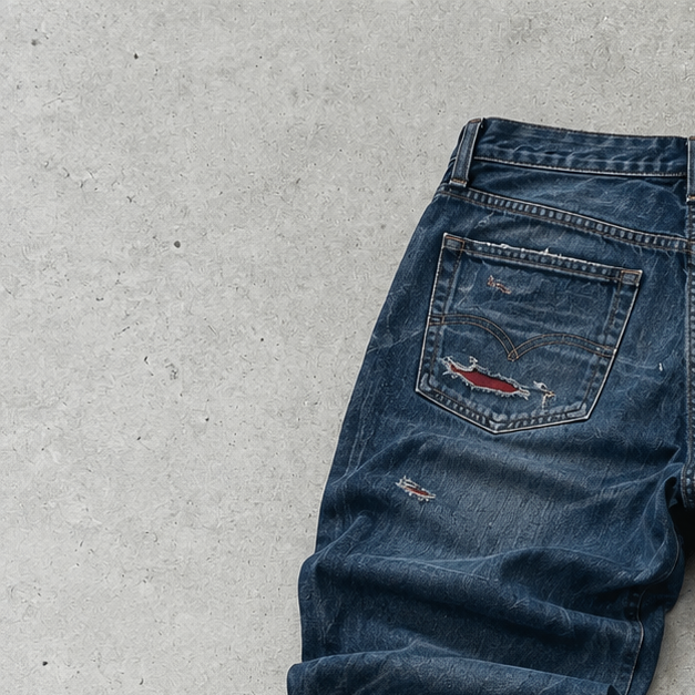 True Religion Baggy Jeans Navy Rare (W33 | DE 48)