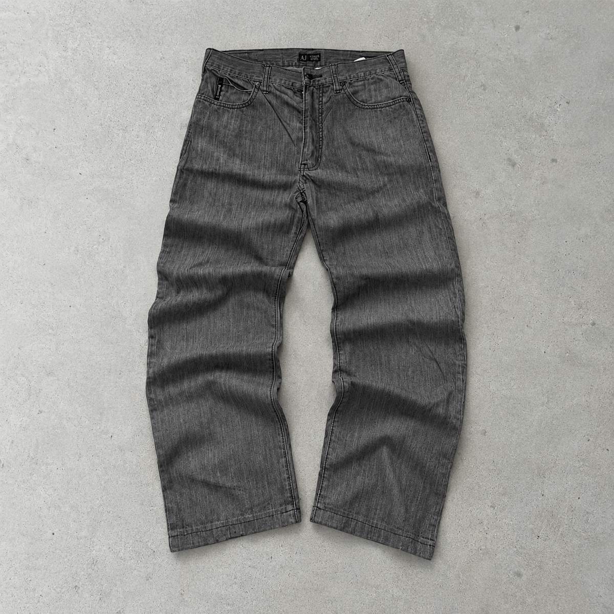 Vintage Armani Jeans Jeans Grey Rare (W31 / DE 46)