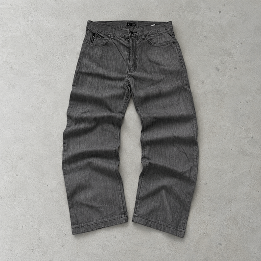 Vintage Armani Jeans Jeans Grey Rare (W31 / DE 46)
