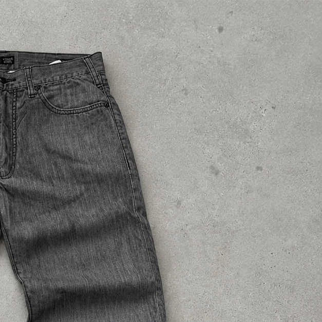 Vintage Armani Jeans Jeans Grey Rare (W31 / DE 46)