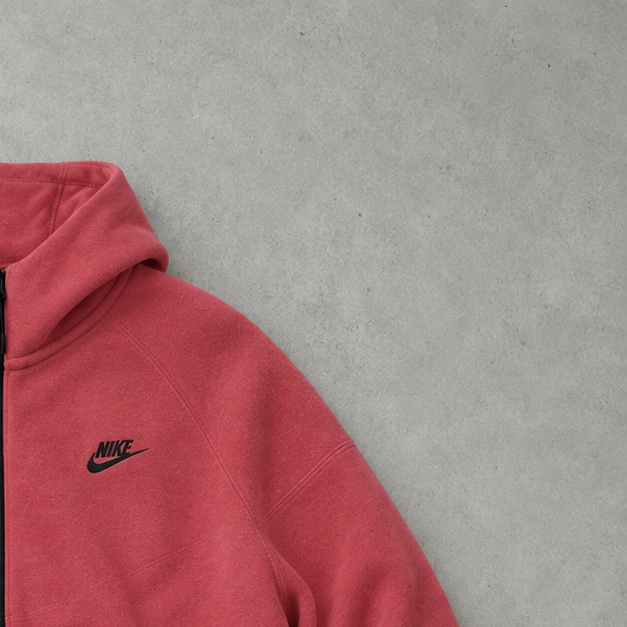 Nike Tech Fleece Jacket Rot Rare (M)
