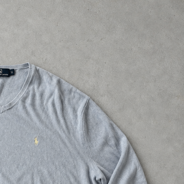 Ralph Lauren Sweater Hellblau Rare (L)