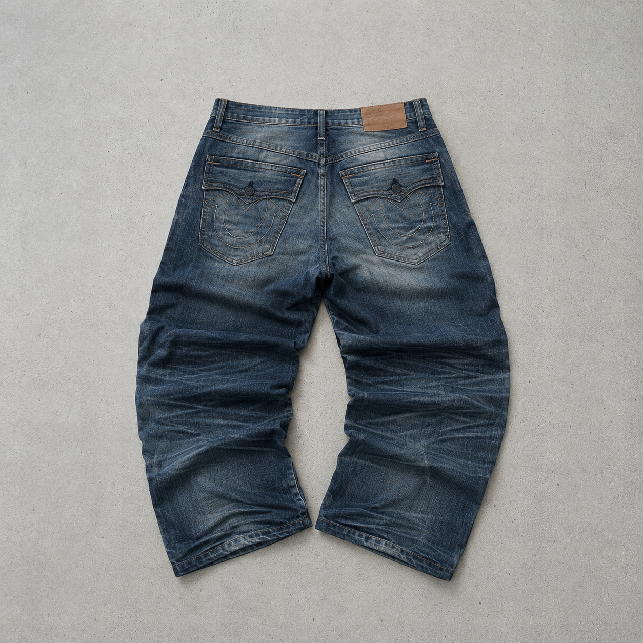 True Religion Jeans Marineblau, Blau Rare (W34 | DE 50)
