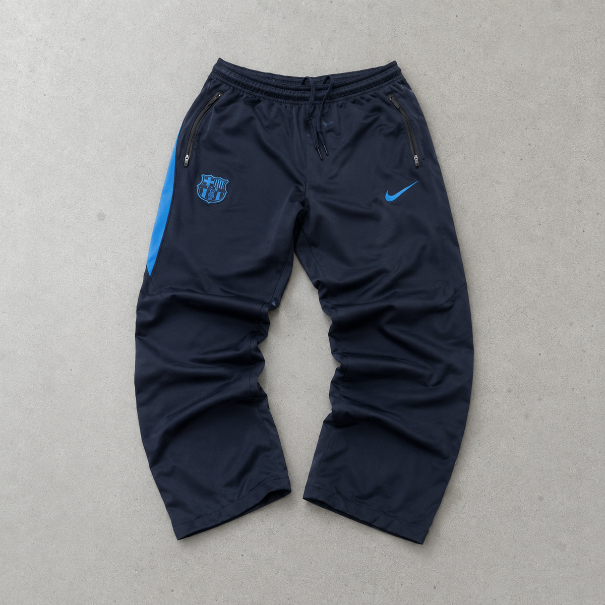 Pantalon de survêtement Nike FC Barcelona noir, bleu rare (M)