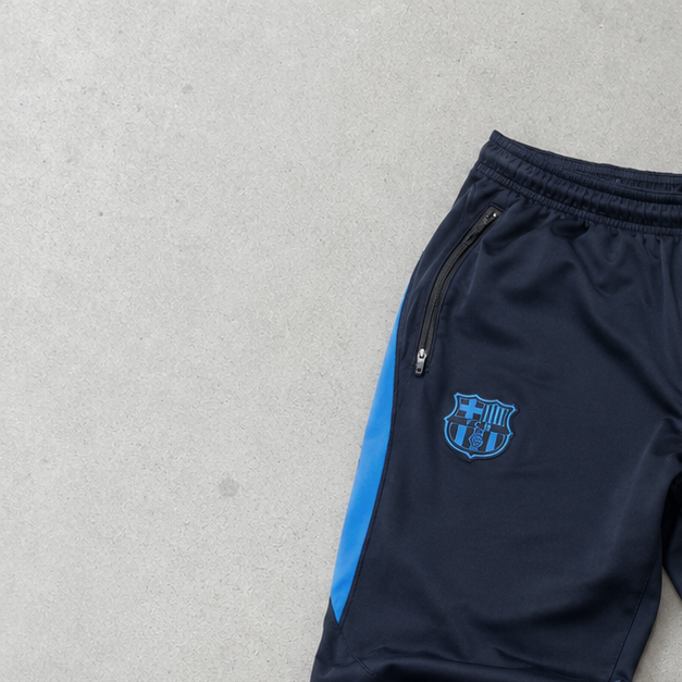 Pantalon de survêtement Nike FC Barcelona noir, bleu rare (M)