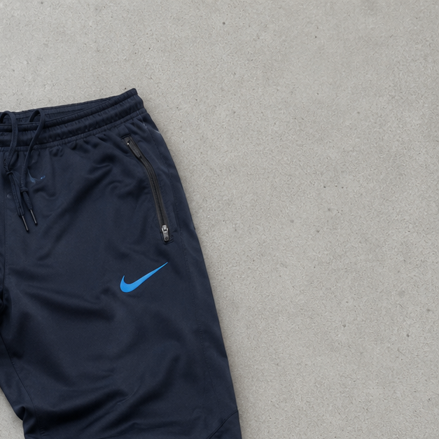 Pantalon de survêtement Nike FC Barcelona noir, bleu rare (M)