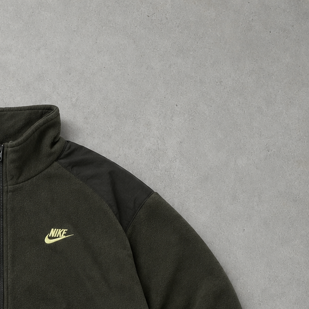 Nike Fleecejacke Grün Limited (Größe M)