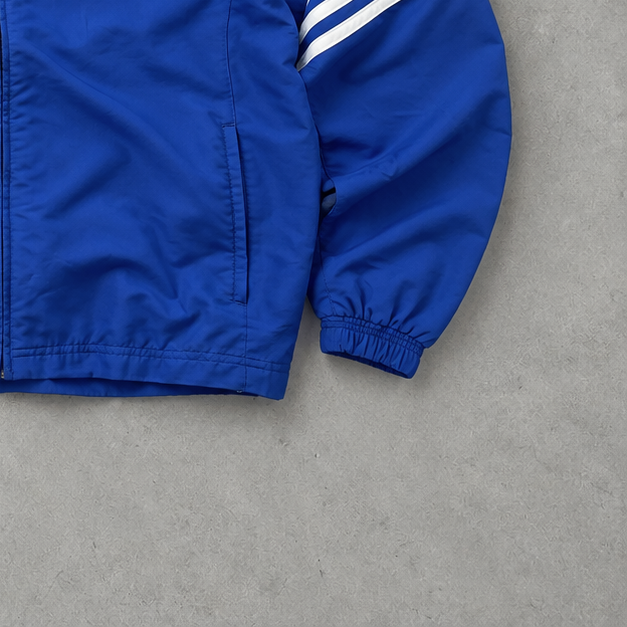 adidas Jacket Blau, Weiß Rare Stitched Logo (M)
