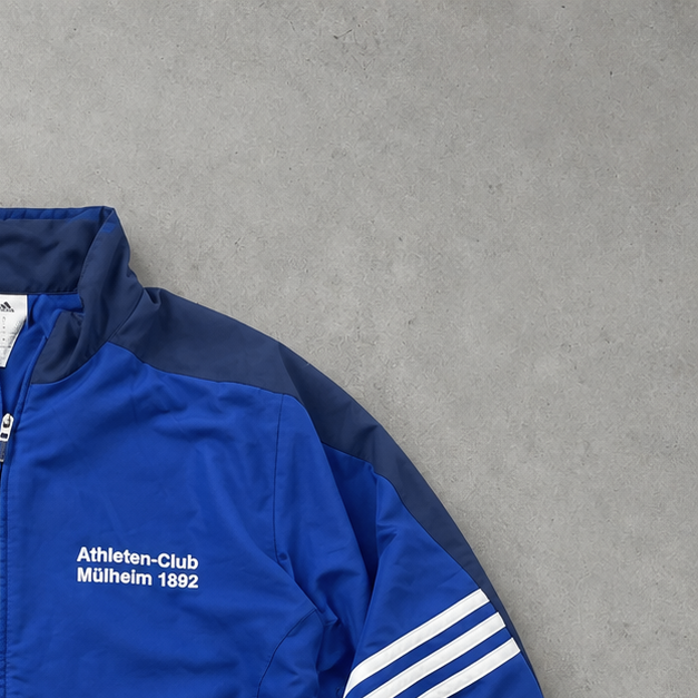 adidas Jacket Blau, Weiß Rare Stitched Logo (M)