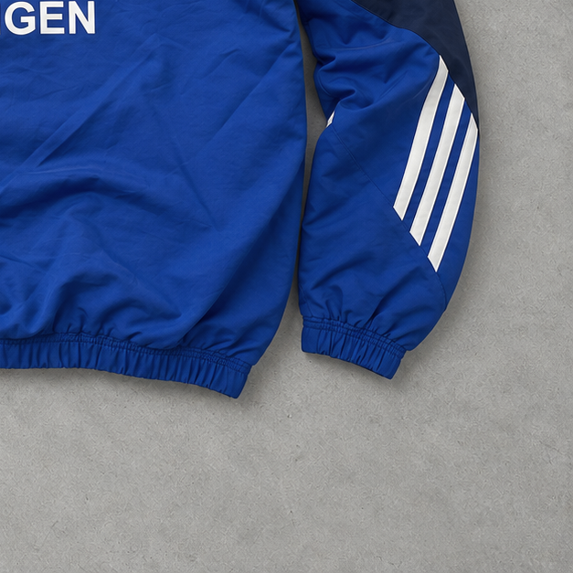 adidas Jacket Blau, Weiß Rare Stitched Logo (M)