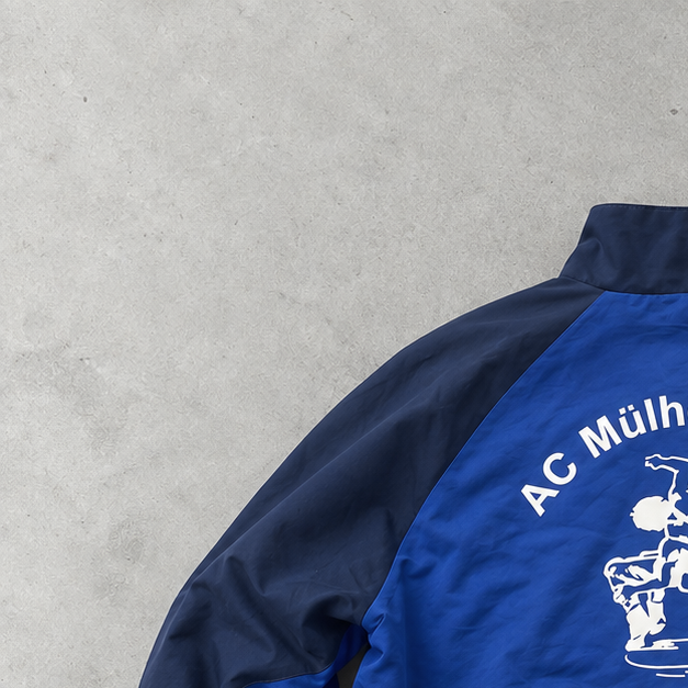 adidas Jacket Blau, Weiß Rare Stitched Logo (M)