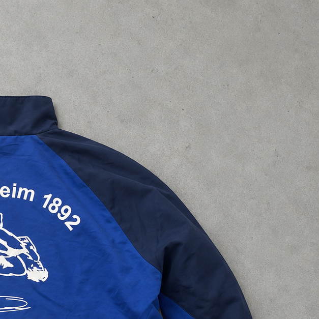 adidas Jacket Blau, Weiß Rare Stitched Logo (M)