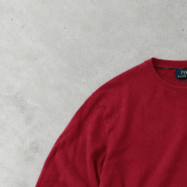 Ralph Lauren Sweater Burgunderrot Rare (L)