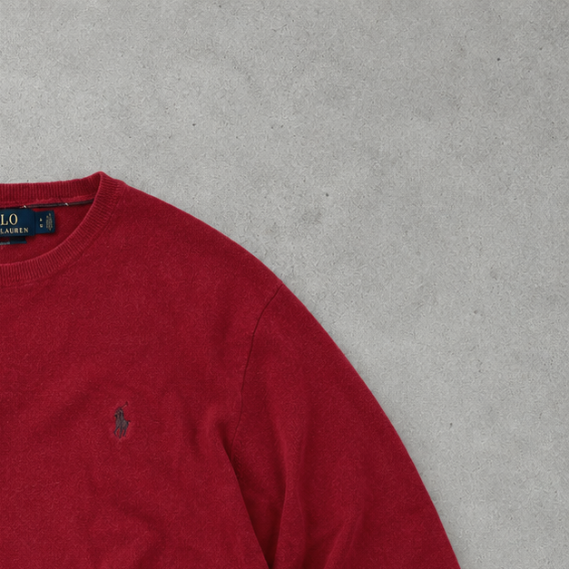 Ralph Lauren Sweater Burgunderrot Rare (L)