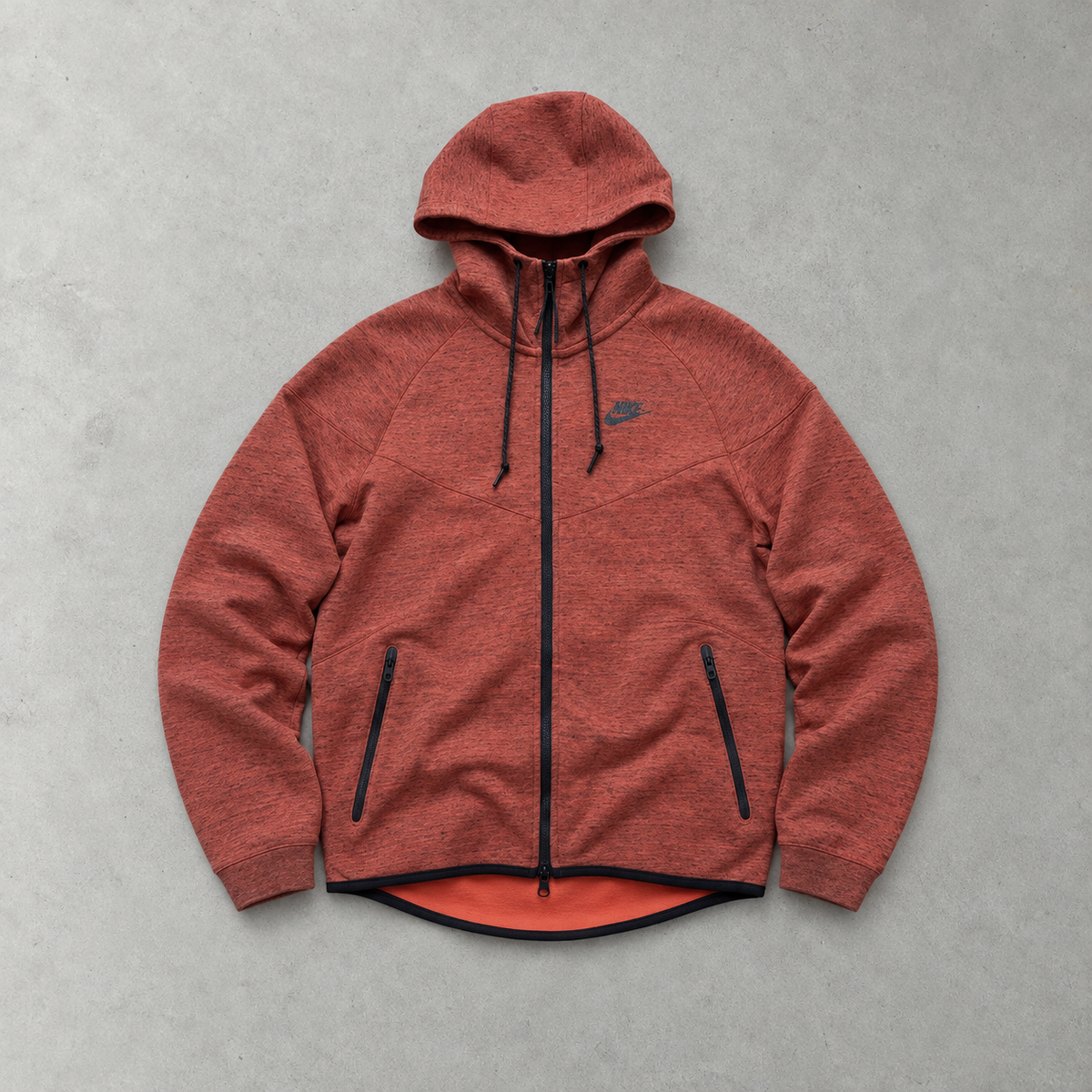 Nike Hoodie Orange Rare (S)