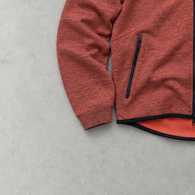 Nike Hoodie Orange Rare (S)