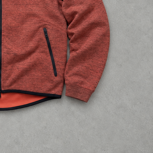 Nike Hoodie Orange Rare (S)