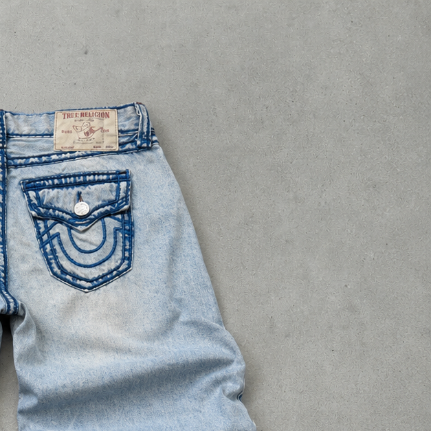 True Religion Pants Hellblau, Blau Rare (M)