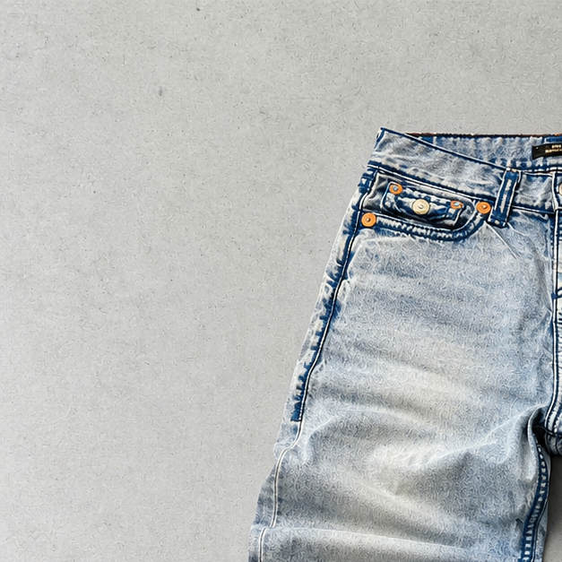 True Religion Pants Hellblau, Blau Rare (M)