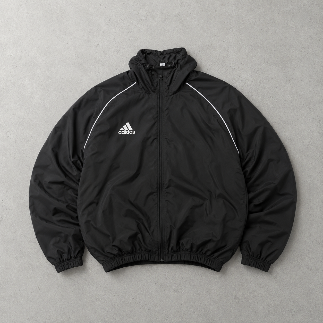 Adidas Rain Jacket Schwarz Rare (Size XL)