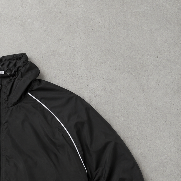 Adidas Rain Jacket Schwarz Rare (Size XL)