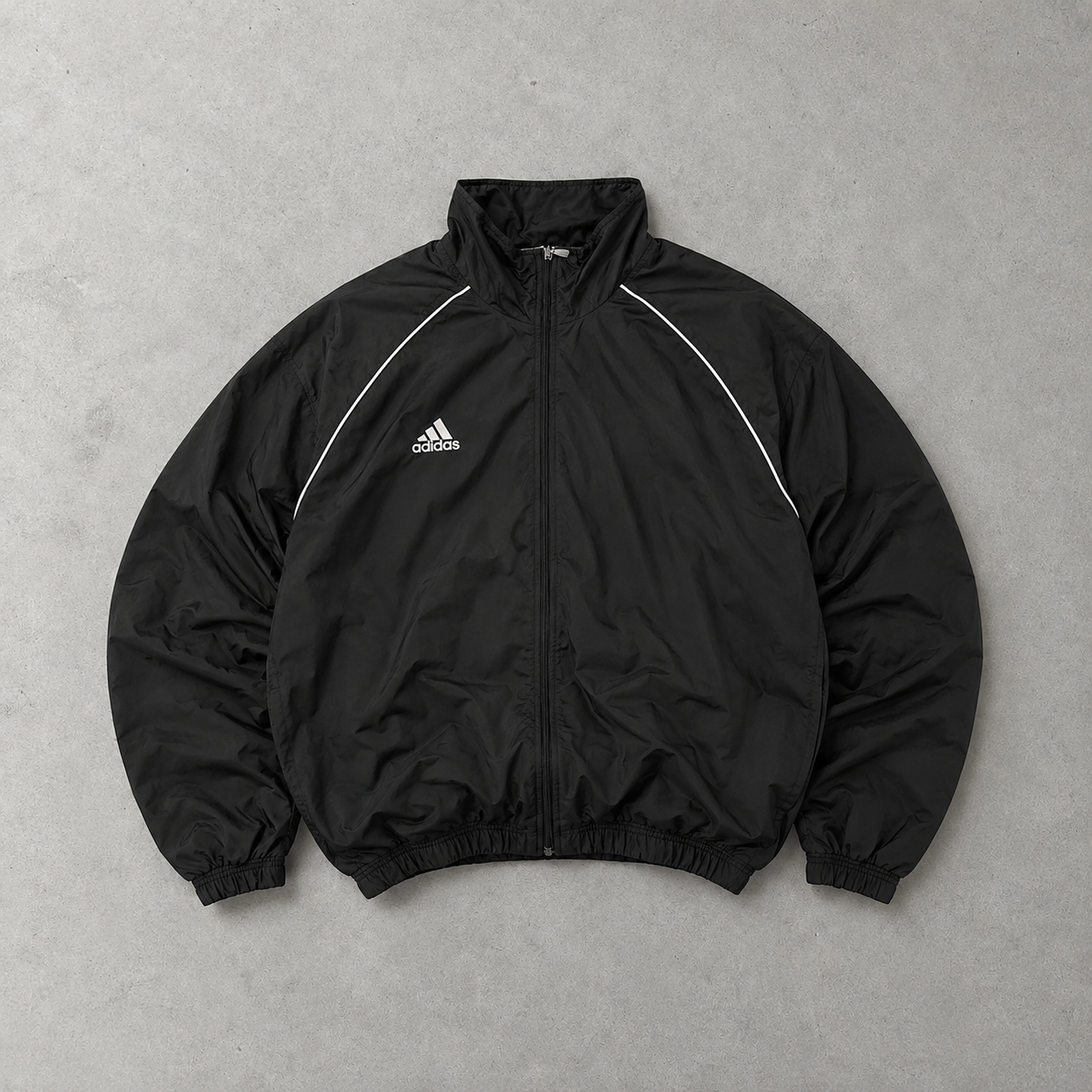 Adidas Rain Jacket Schwarz Rare (Size XL)