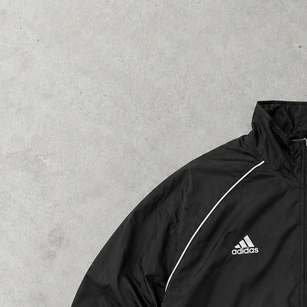 Adidas Rain Jacket Schwarz Rare (Size XL)