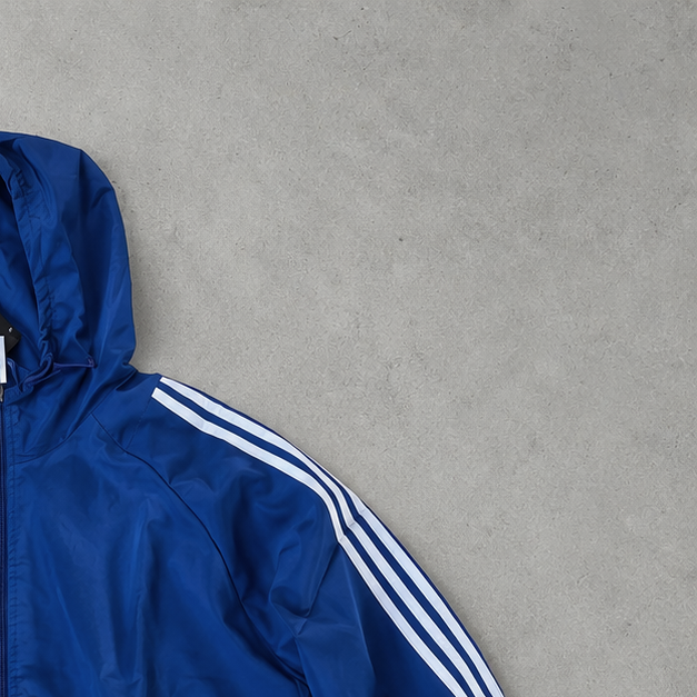 Veste Adidas Bleu / Blanc Rare (XL)
