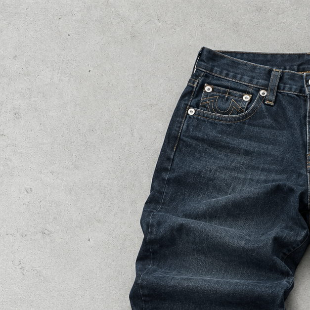 Y2K True Religion Pants Navy Limited (W29 | DE 44)
