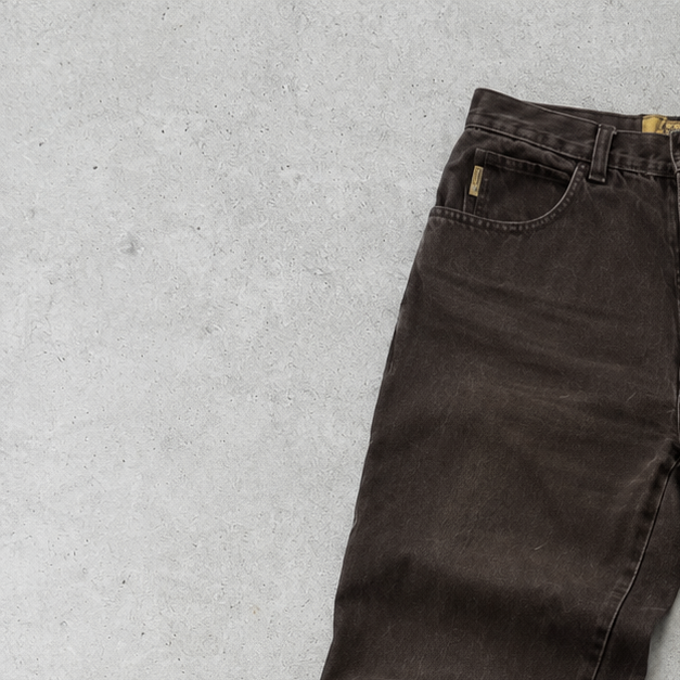 Vintage Armani Jeans Jeans Braun limitiert (S)