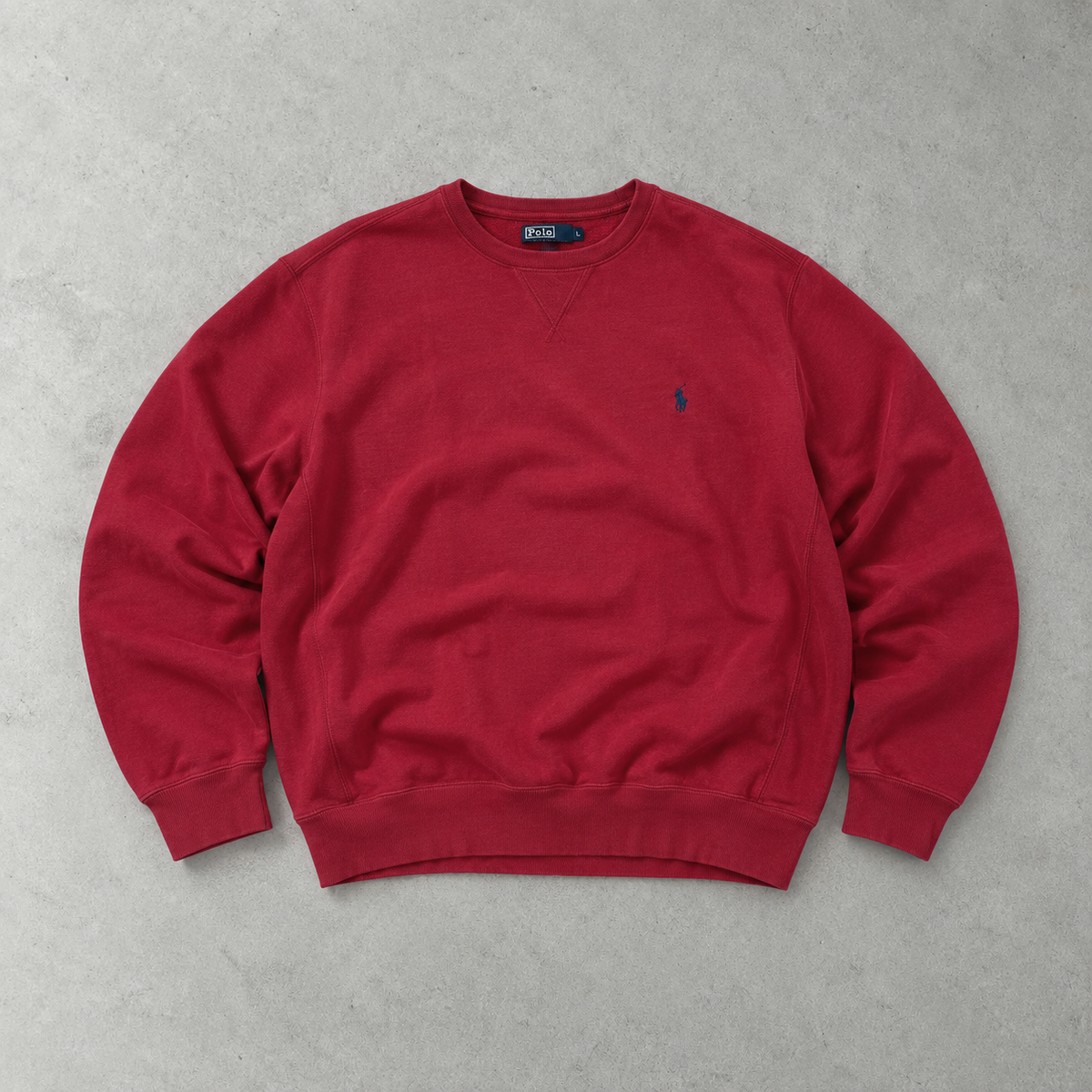 Ralph Lauren Sweater Burgunderrot Rare (XL)