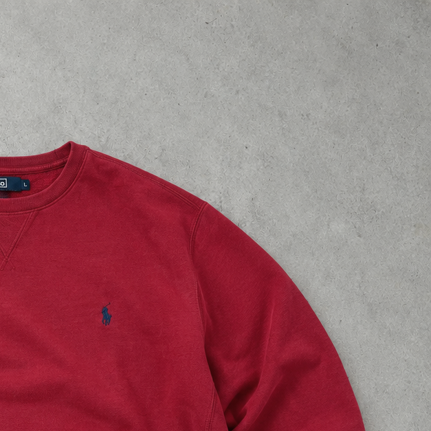 Ralph Lauren Sweater Burgunderrot Rare (XL)