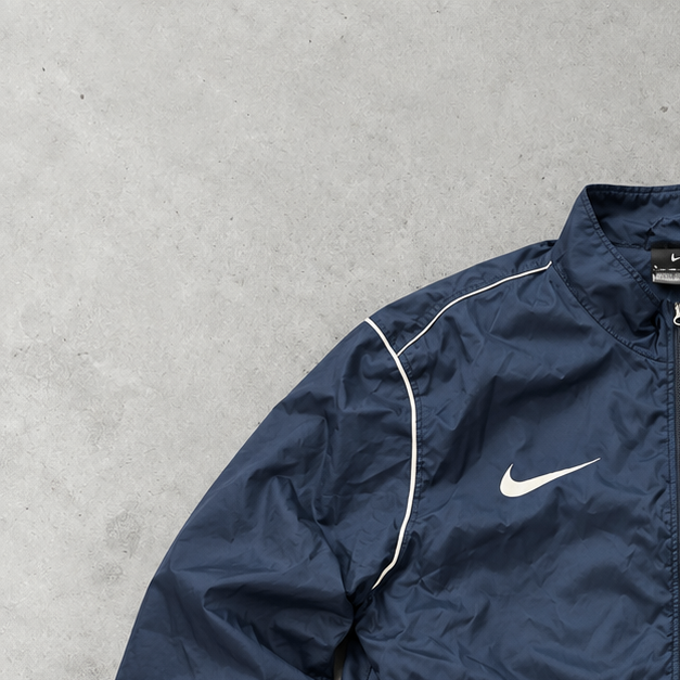 Nike Windbreaker Marineblau, Weiß Rare (M)