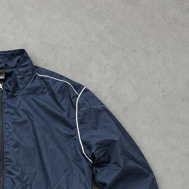 Nike Windbreaker Marineblau, Weiß Rare (M)