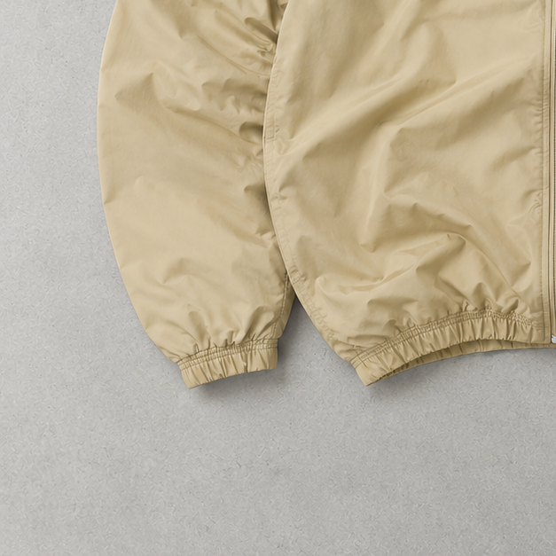 Adidas Windbreaker Grau, Beige Rare (Size L)