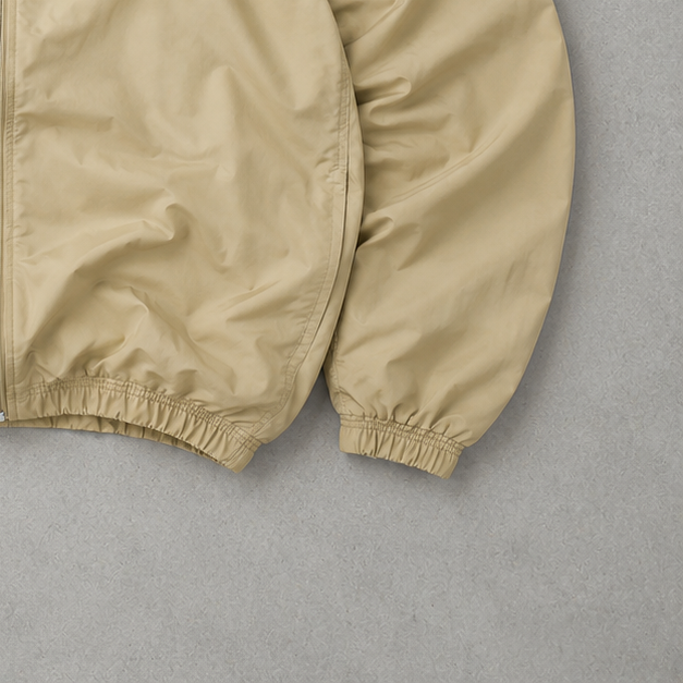 Adidas Windbreaker Grau, Beige Rare (Size L)