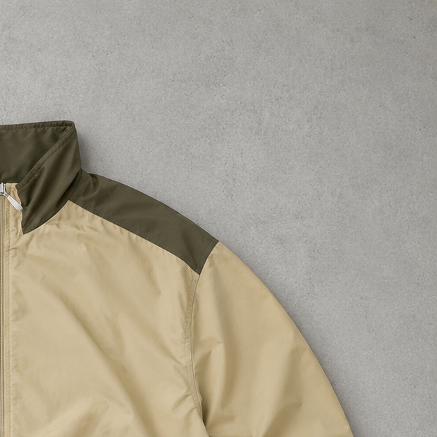Adidas Windbreaker Grau, Beige Rare (Size L)