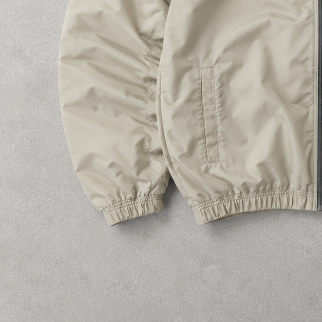 Adidas Windbreaker Grau, Beige Rare (Size L)