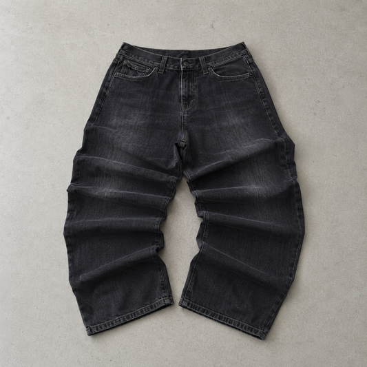 Y2K True Religion Jeans Schwarz Limited (S)