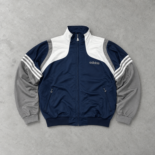 Adidas Track Jacket Navy / White Limited (L)