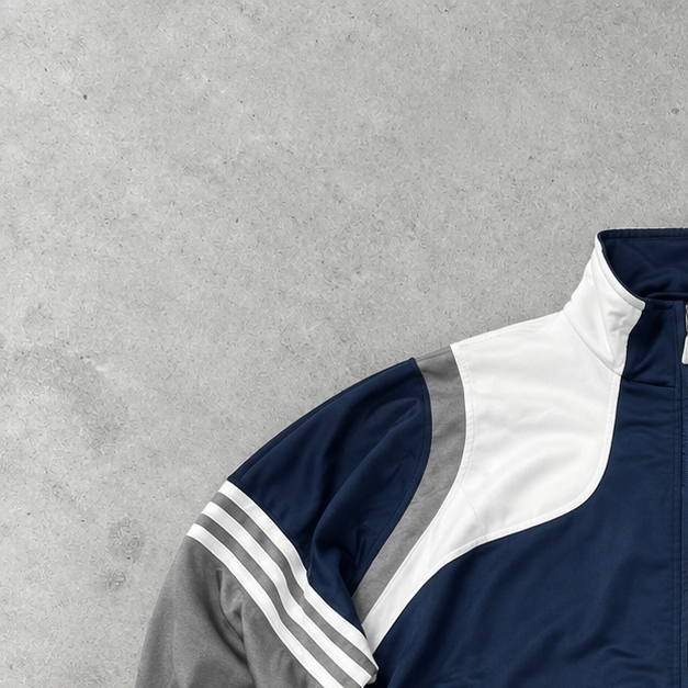 Adidas Track Jacket Navy / White Limited (L)